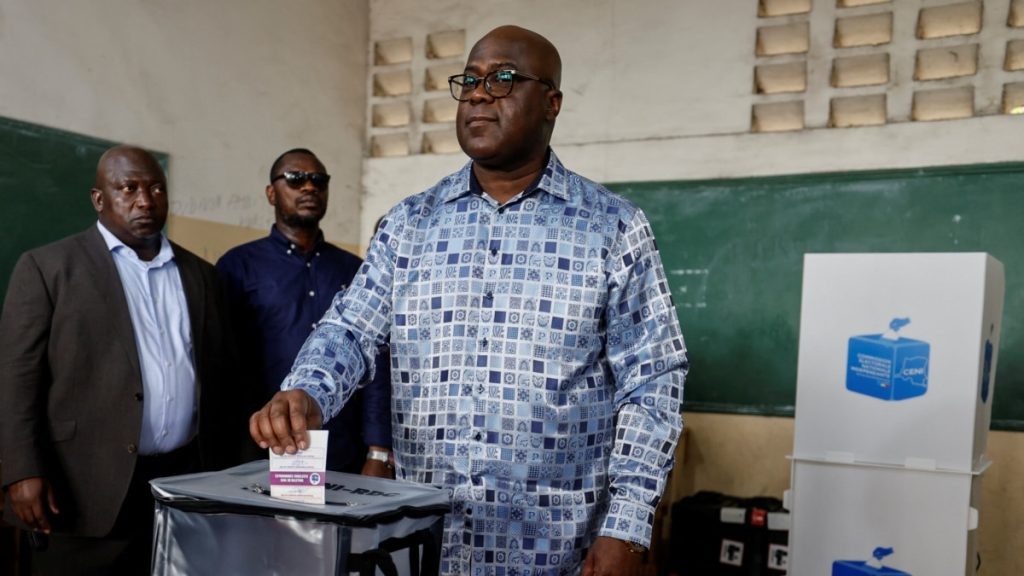 Félix Tshisekedi réélu président de la République démocratique du Congo