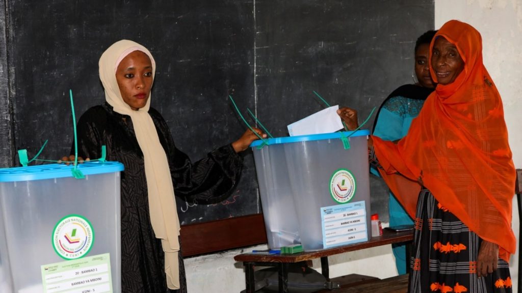 Les Comores organisent des élections présidentielles, et l'actuel président devrait gagner