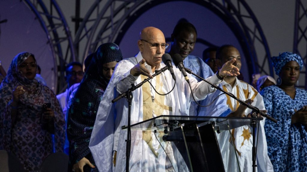 Le président mauritanien est en passe d'être réélu, selon les résultats provisoires
